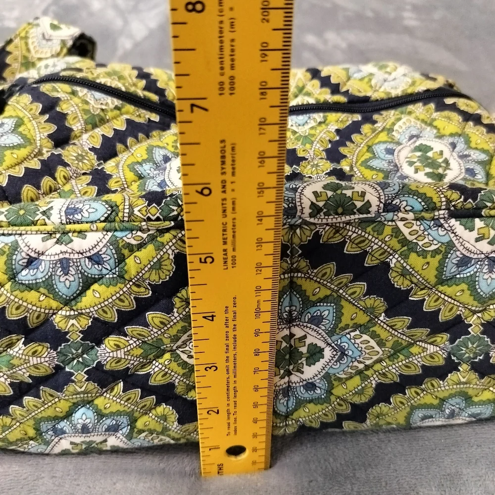 2/$30 Vera Bradley Cambridge Green Shoulder‎ Bag Purse Adjustable Strap OS